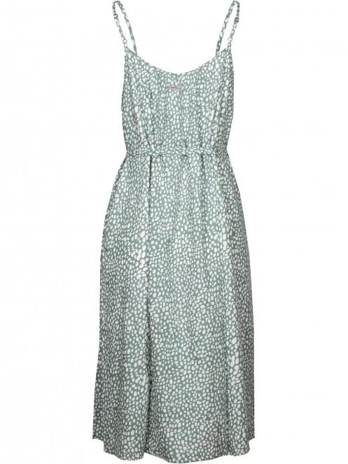 Fundango Naru Dress női ruha zöld színben 7