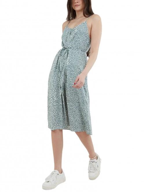 Fundango Naru Dress női ruha zöld színben 4
