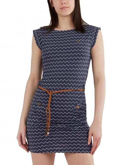 Fundango Sagitta Dress női ruha sötétkék színben 2