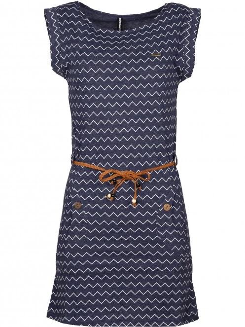 Fundango Sagitta Dress női ruha sötétkék színben 7
