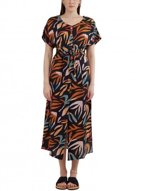 Fundango Tathar Dress női ruha multikolor színben 2