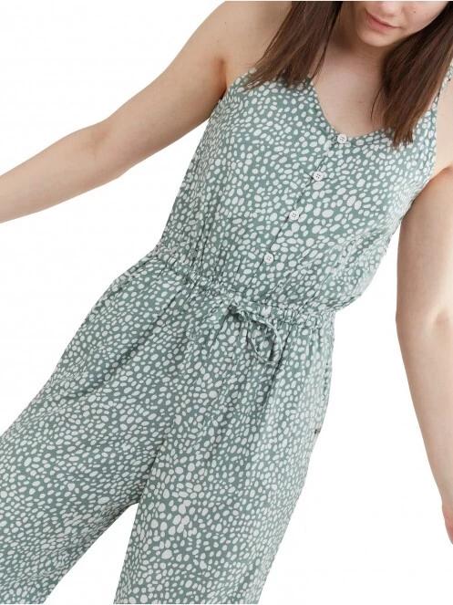 Fundango Alisha Jumpsuit női ruha zöld színben 4