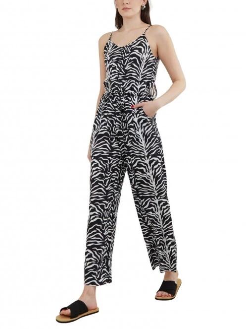 Fundango Alisha Jumpsuit női ruha fekete színben 4