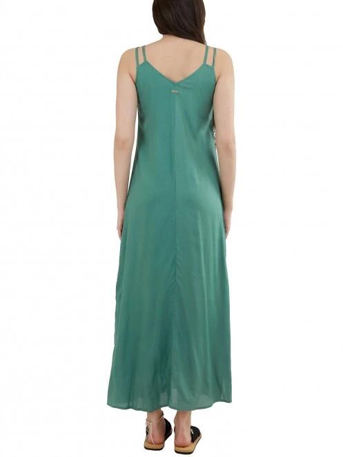 Fundango Helena Dress női ruha zöld színben 3