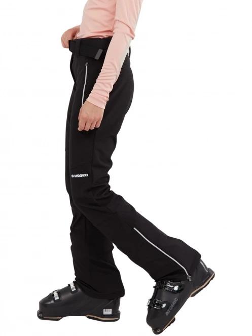 Fundango Galena Softshell Pants női sínadrág fekete színben 4
