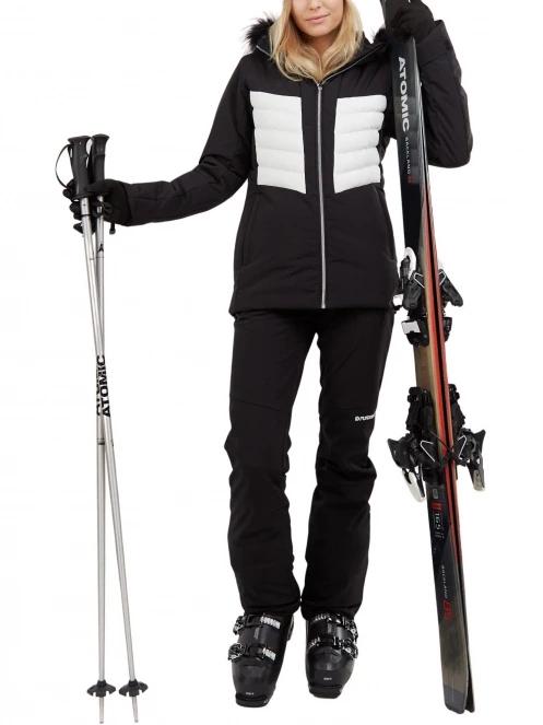 Fundango Galena Softshell Pants női sínadrág fekete színben 6