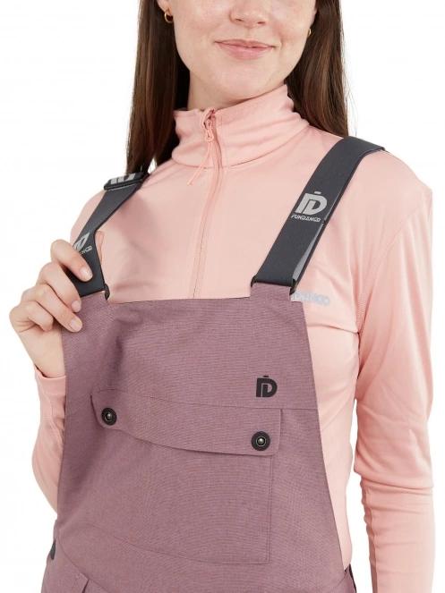 Fundango Sakura Bib Pants női sínadrág lila színben 7