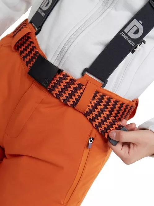 Fundango Morta Pants női sínadrág narancssárga színben 5