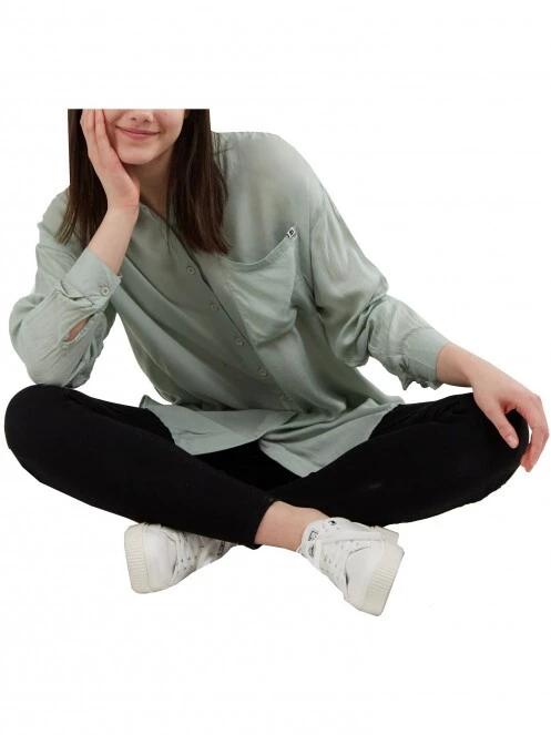Fundango Dynea Shirt női blúz zöld színben 5
