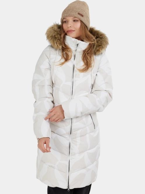 Fundango Puppis Padded Jacket női télikabát homok színben 2