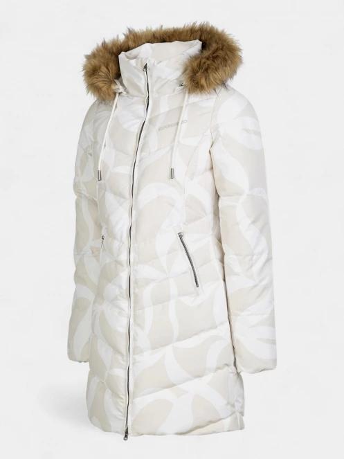 Fundango Puppis Padded Jacket női télikabát homok színben 11