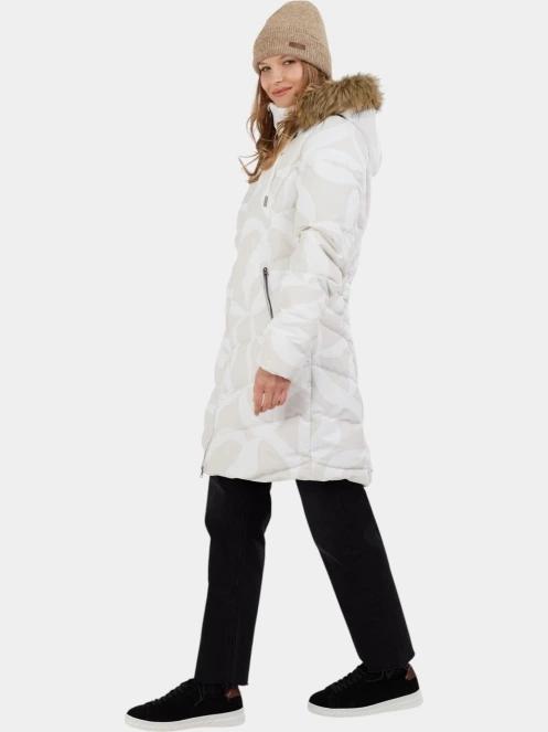 Fundango Puppis Padded Jacket női télikabát homok színben 5