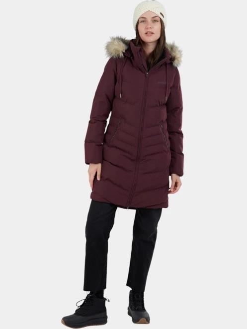 Fundango Puppis Padded Jacket női télikabát lila színben 4