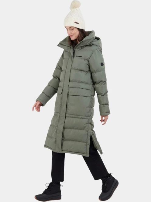 Fundango Sabina Padded Jacket női télikabát zöld színben 2