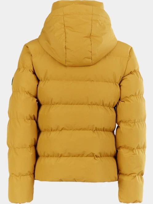 Fundango Amber Padded Jacket női steppelt átmeneti kabát sárga színben 9
