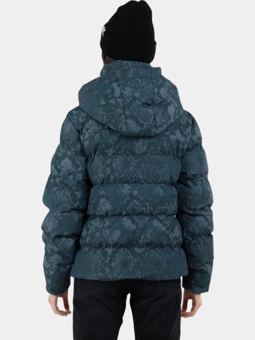 Fundango Amber Padded Jacket női steppelt átmeneti kabát zöld színben 4
