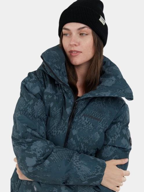 Fundango Amber Padded Jacket női steppelt átmeneti kabát zöld színben 6