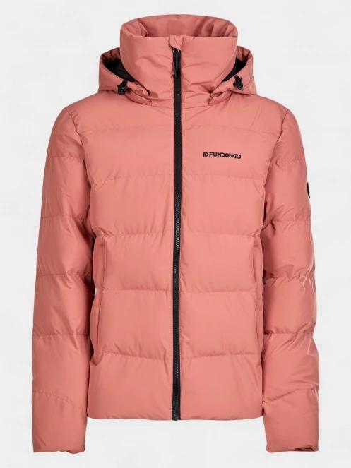Fundango Amber Padded Jacket női steppelt átmeneti kabát rózsaszín színben 10