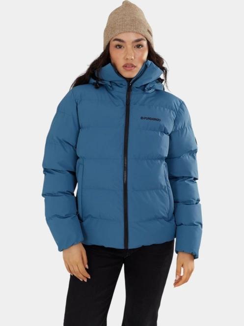 Fundango Amber Padded Jacket női steppelt átmeneti kabát kék színben 2
