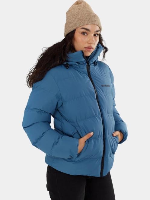 Fundango Amber Padded Jacket női steppelt átmeneti kabát kék színben 5