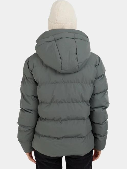 Fundango Amber Padded Jacket női steppelt átmeneti kabát zöld színben 3