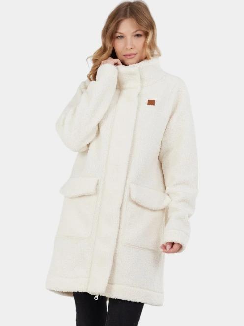 Fundango Elle Fleece Jacket női átmeneti kabát fehér színben 2