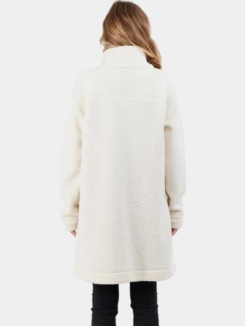 Fundango Elle Fleece Jacket női átmeneti kabát fehér színben 3