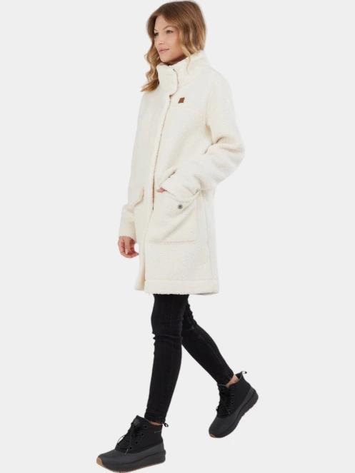 Fundango Elle Fleece Jacket női átmeneti kabát fehér színben 4