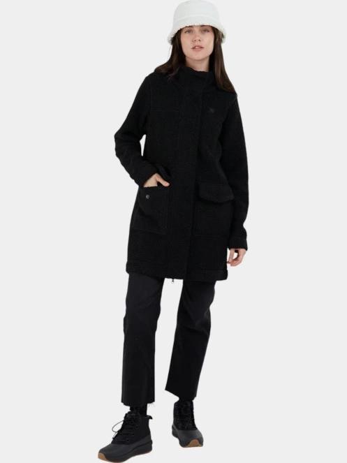 Fundango Elle Fleece Jacket női átmeneti kabát fekete színben 4