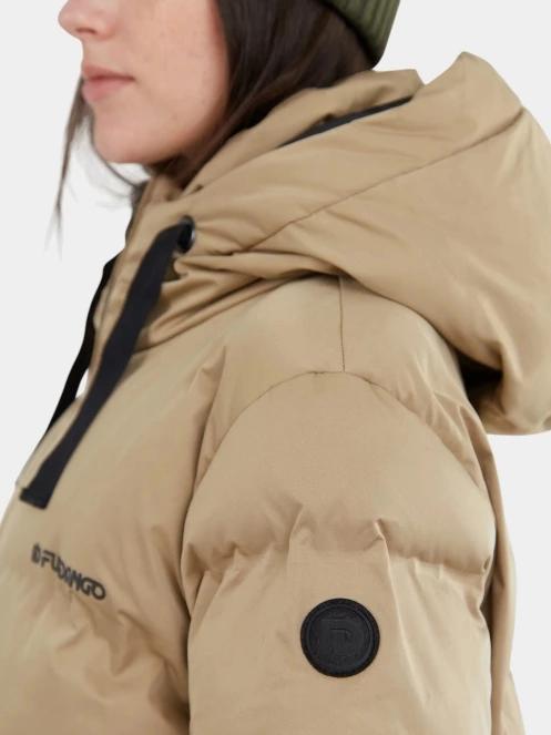 Fundango Vanessa Padded Jacket női télikabát barna színben 7