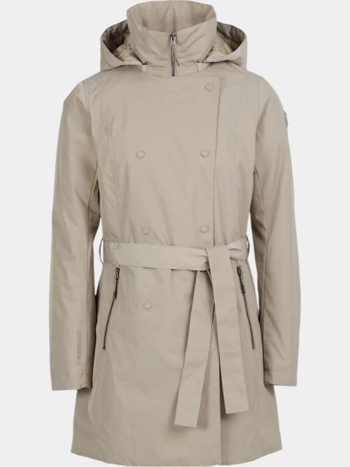 Fundango Charlotte Trenchcoat női esőkabát homok színben 7