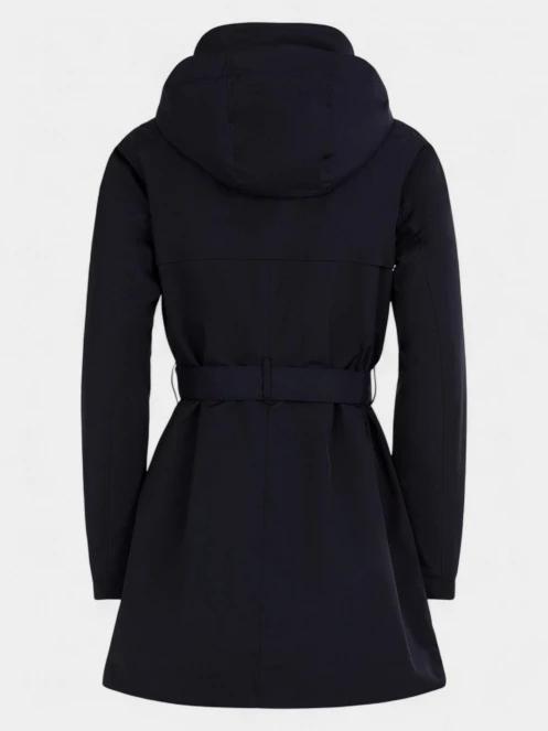Fundango Charlotte Trenchcoat női ballonkabát sötétkék színben 4