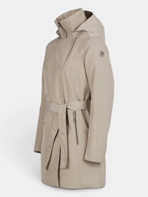 Fundango Charlotte Trenchcoat női ballonkabát homok színben 8