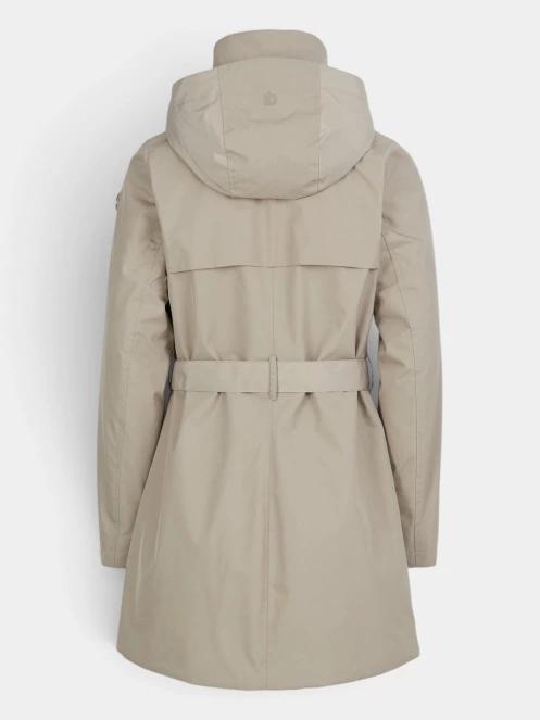 Fundango Charlotte Trenchcoat női ballonkabát homok színben 9