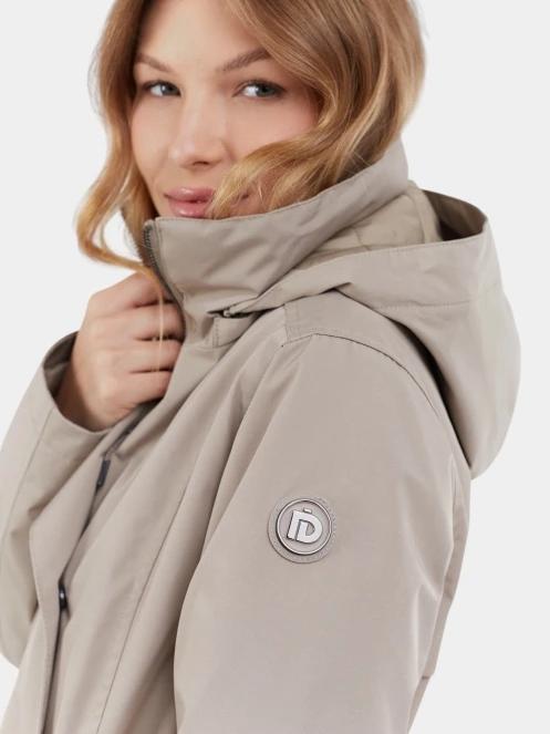 Fundango Charlotte Trenchcoat női ballonkabát homok színben 6