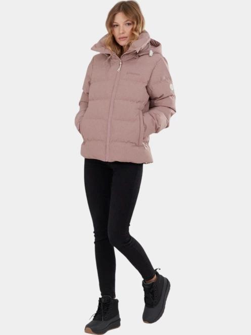 Fundango Mirabelle Padded Jacket női steppelt átmeneti kabát rózsaszín színben 4