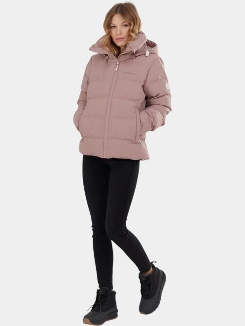 Fundango Mirabelle Padded Jacket női steppelt átmeneti kabát rózsaszín színben 4