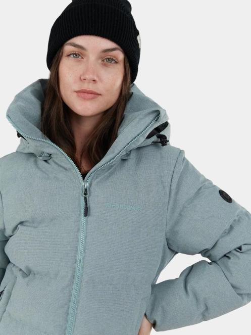 Fundango Mirabelle Padded Jacket női steppelt átmeneti kabát zöld színben 6