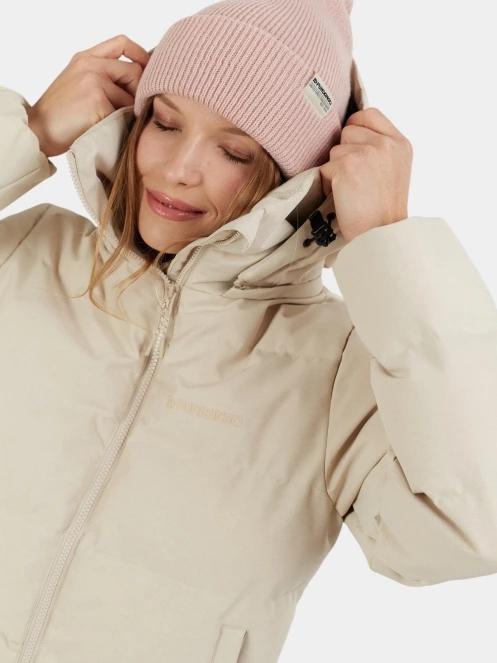 Fundango Mirabelle Padded Jacket női steppelt átmeneti kabát homok színben 6