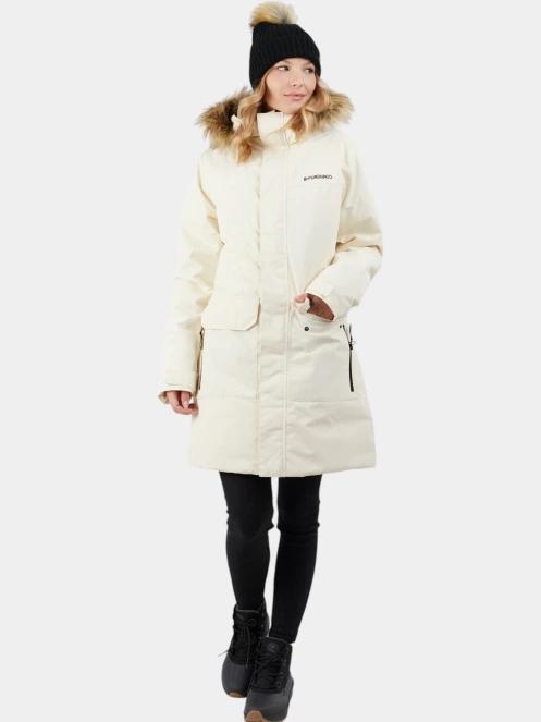 Fundango Georgina Parka Jacket női télikabát sárga színben 4