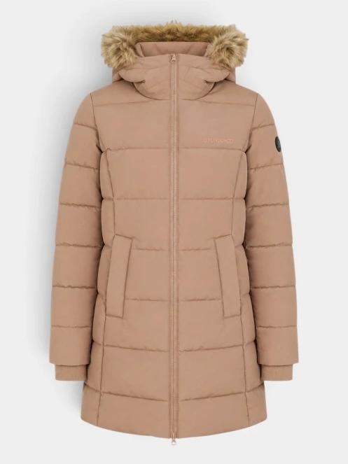 Fundango Melody Padded Jacket női télikabát barna színben 11