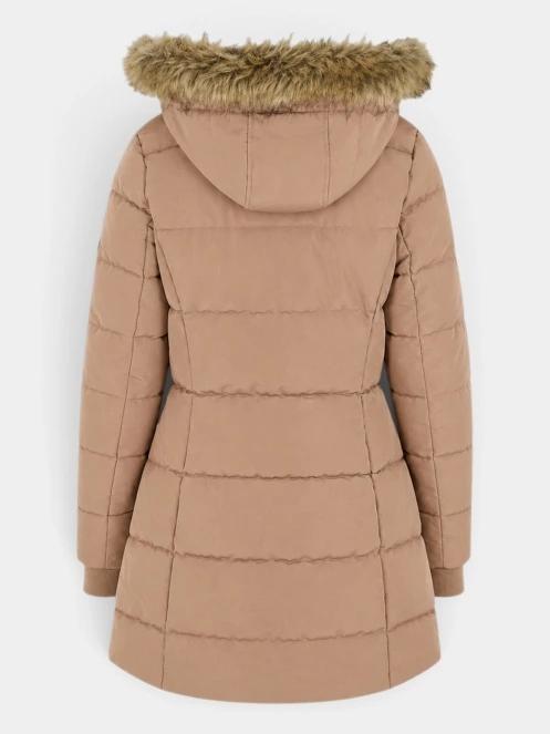 Fundango Melody Padded Jacket női télikabát barna színben 12