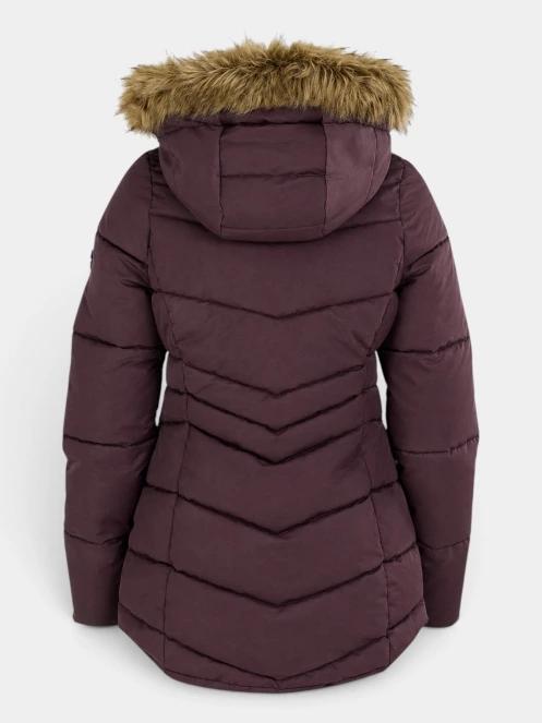 Fundango Prue Padded Jacket női télikabát lila színben 9