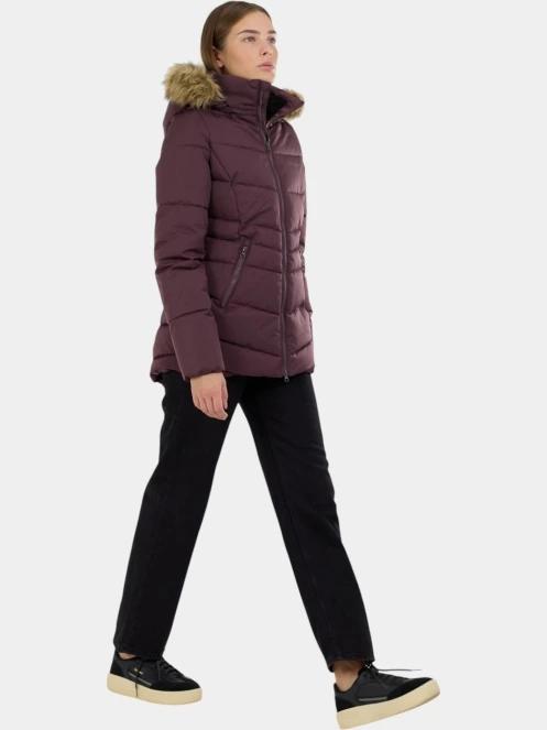 Fundango Prue Padded Jacket női télikabát lila színben 4