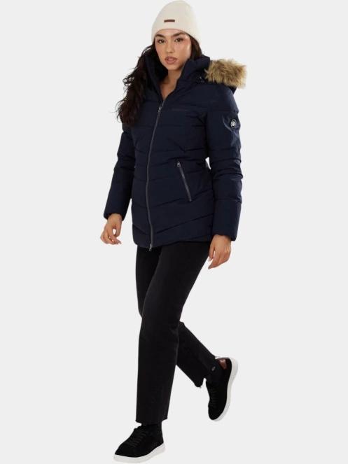 Fundango Prue Padded Jacket női télikabát sötétkék színben 4