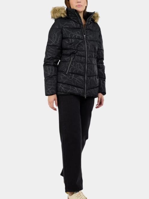 Fundango Prue Padded Jacket női télikabát fekete színben 5