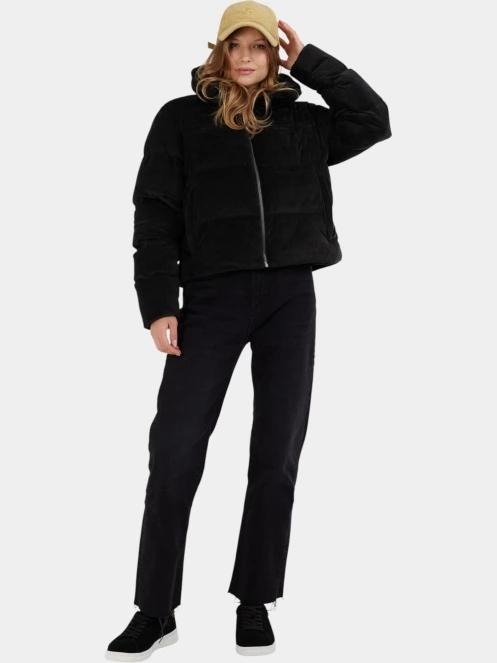 Fundango Lina Padded Jacket női steppelt átmeneti kabát fekete színben 5