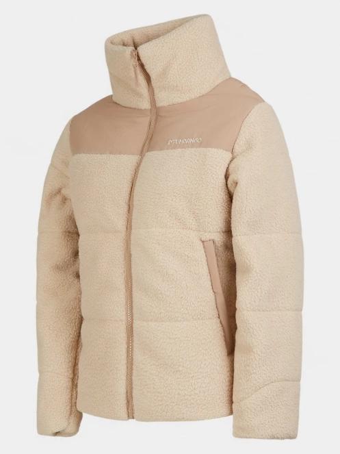 Fundango Nukka Padded Jacket női steppelt átmeneti kabát homok színben 8