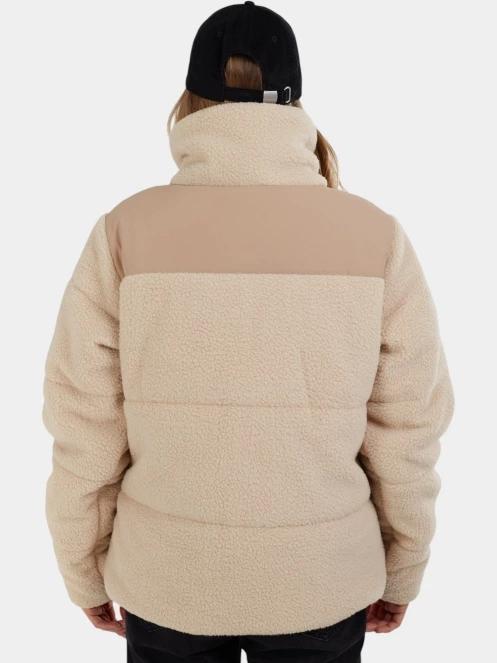 Fundango Nukka Padded Jacket női steppelt átmeneti kabát homok színben 3