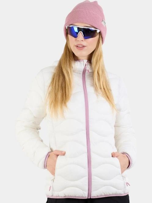 Fundango Vinke Padded Jacket női steppelt átmeneti kabát fehér színben 7